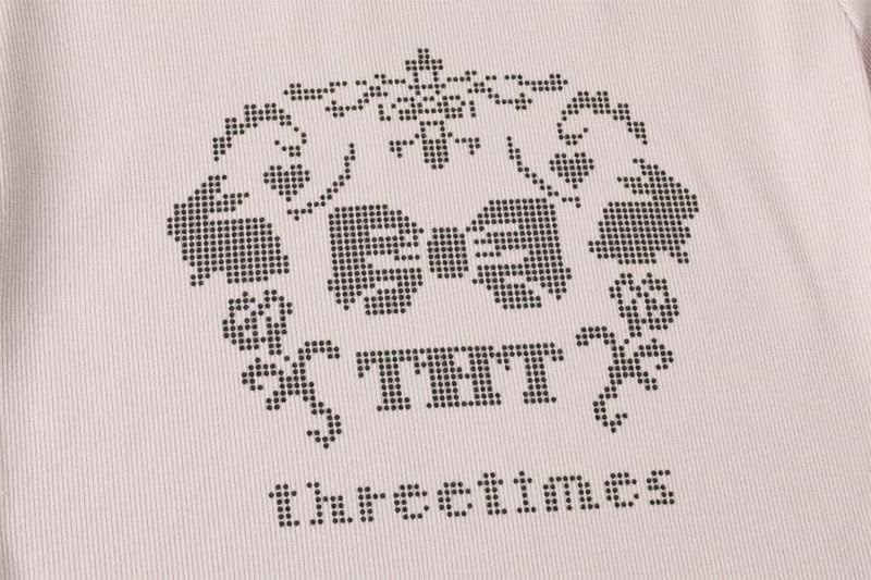Dotty tee - pink