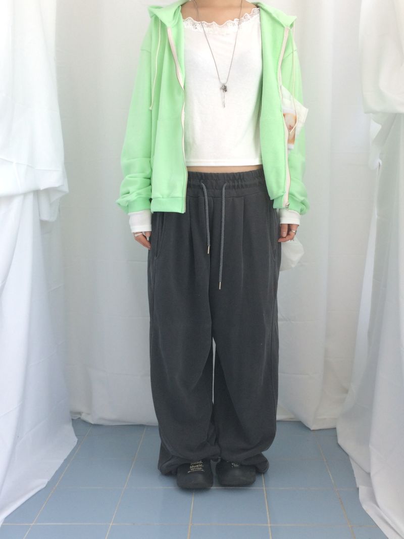 Clover Soft Loose Zip-Up