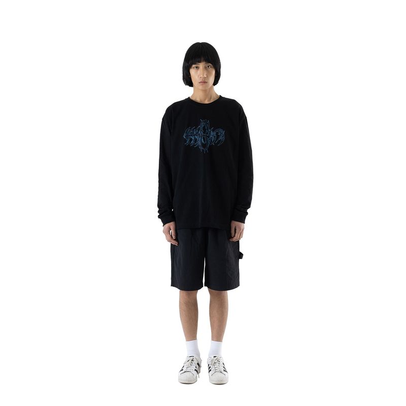METAL LOGO SLEEVE MSHLS003-BK