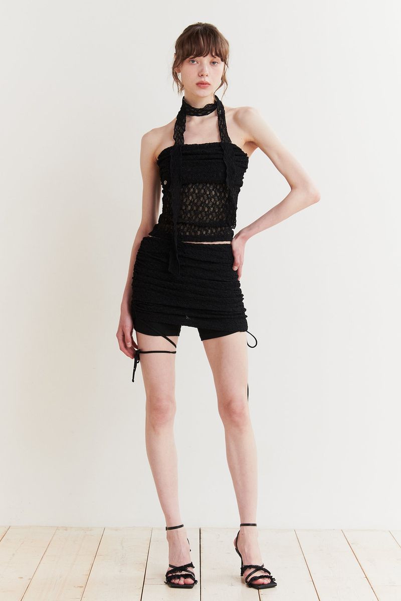 BELLA SKIRT PANTS black