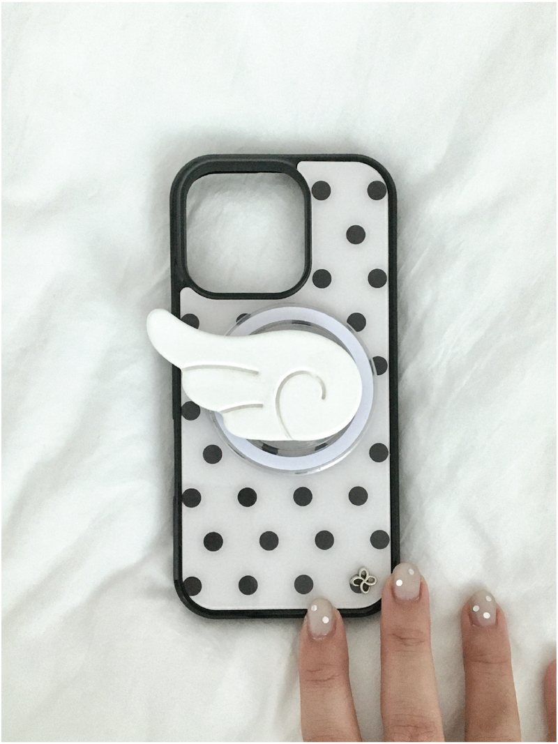[Glass] Cocoa Dot Case