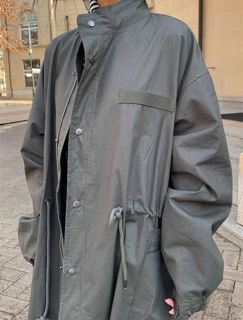 FIELD TRENCH LONG JACKET (3COLOR)