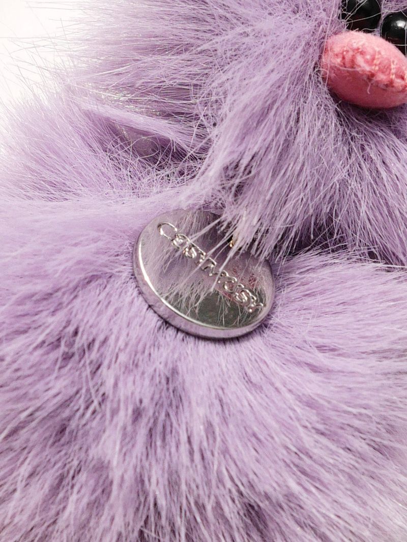 Cosymosy Mini Bird Keyring - Lavender