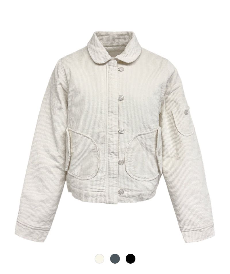 Cozy&Kitsch（コージーアンドキッチ）の「Mode Corduroy Pocket Jumper（Jackets/Outerwear）」