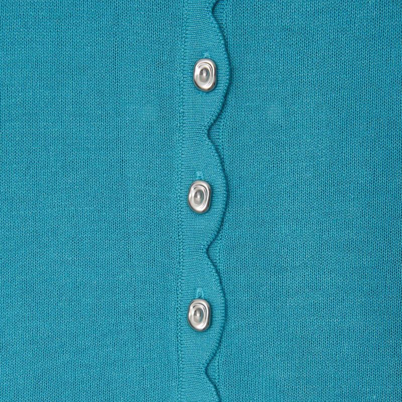 Signature Wave Linen Cardigan