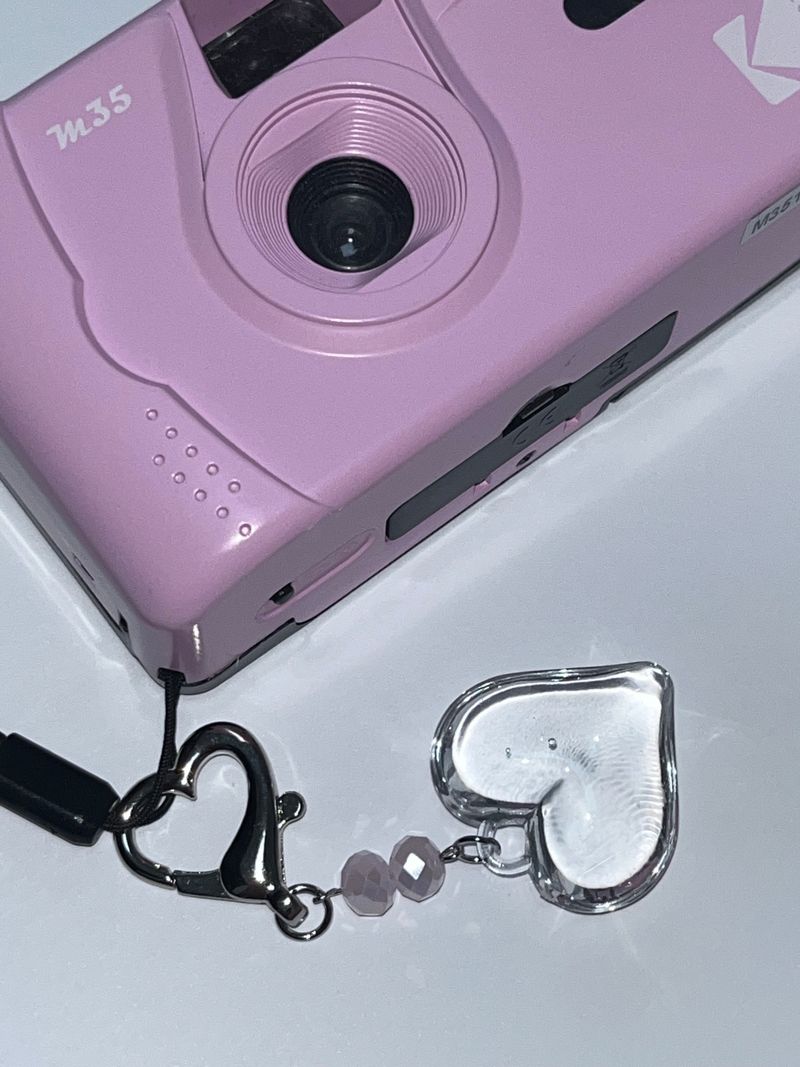 MADE white love keyring