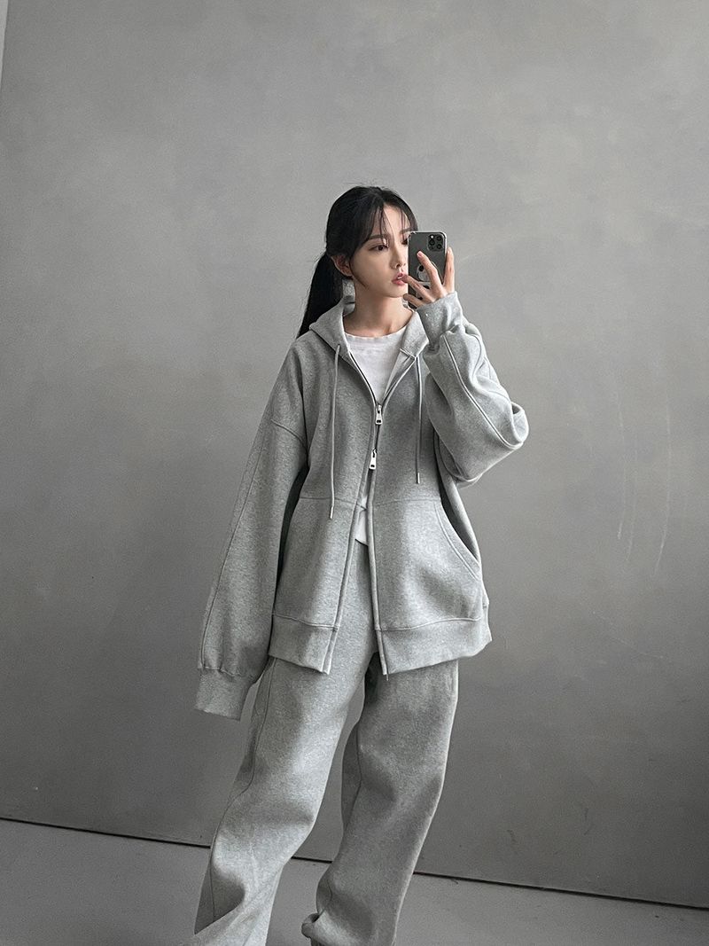ASCLO Double BR Hood Zip Up (5color)