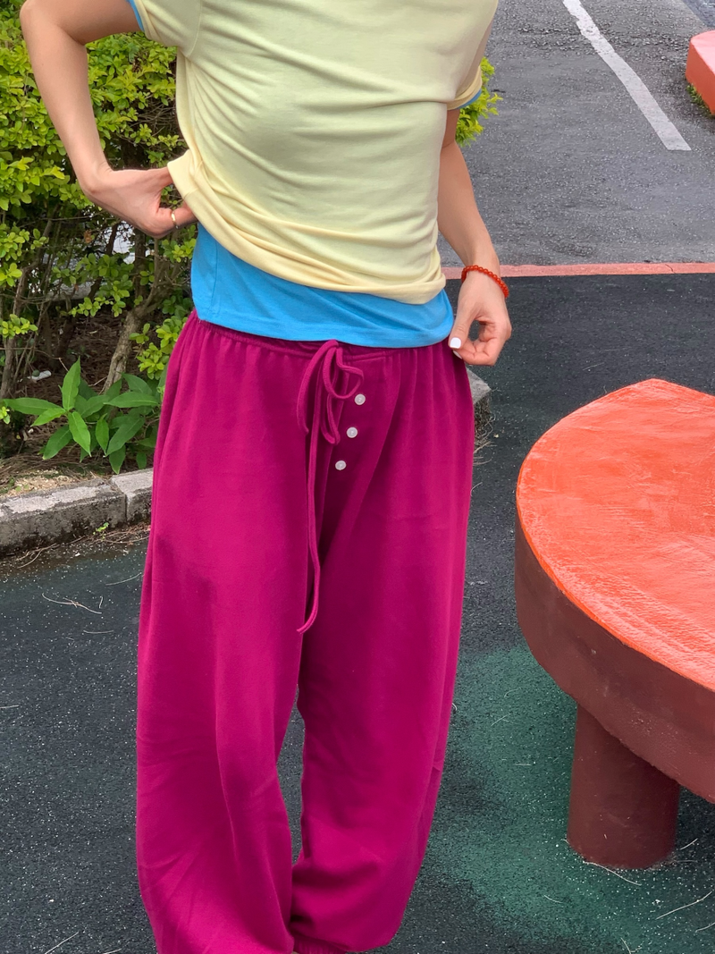 another language（アナザーランゲージ）の「summer button point jogger pants（Pants）」