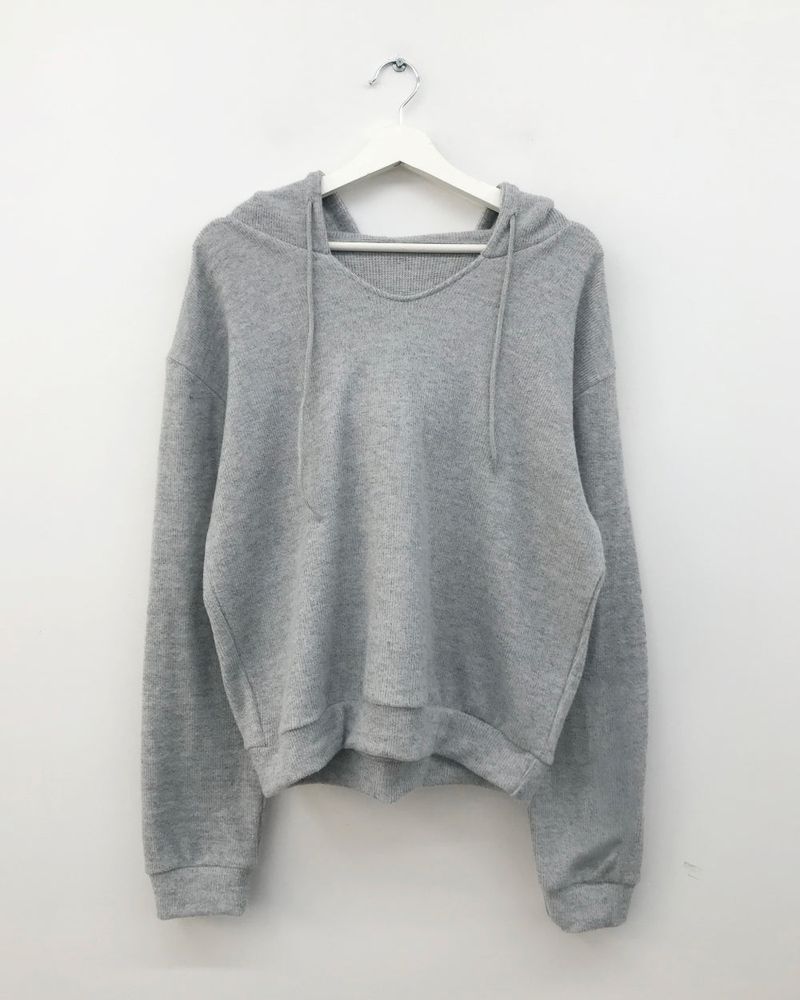 Lip Knit Hoodie (5Colors)