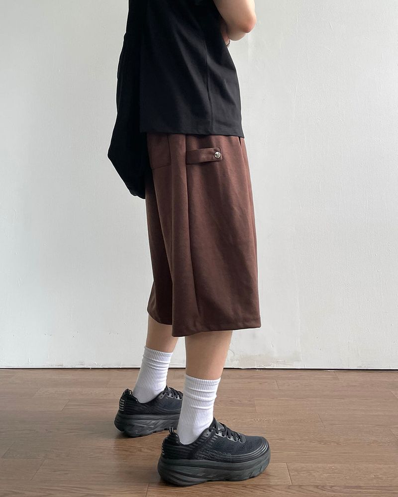 East Snap Bermuda Sweatpants