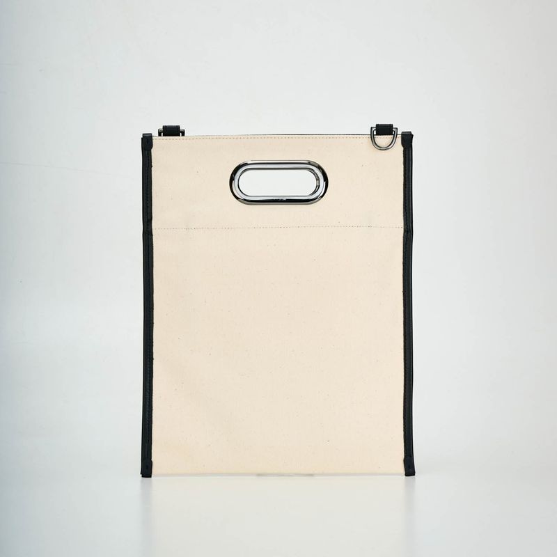 Organic Cotton x Apple Leather Record Bag