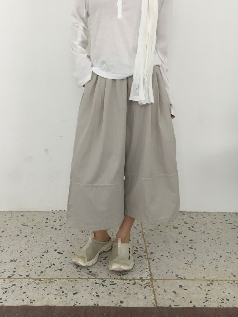 [Project] Ascent Slit Bermuda Banding Pants (3c)