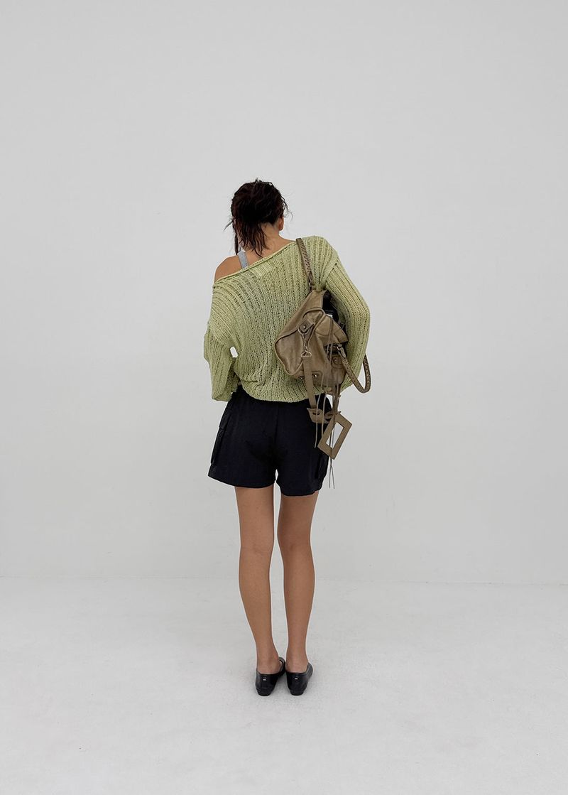 [MADE] Angti Nylon Cargo Banding Shorts