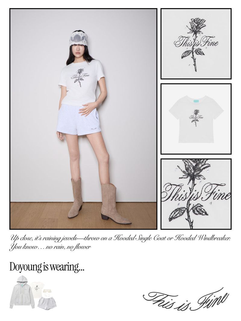 No Rain No Flowers Tee
