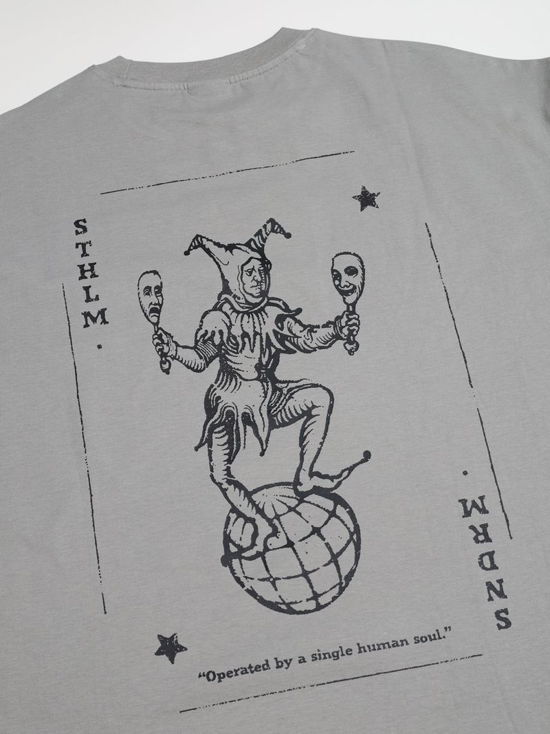 ジョーカーTシャツ - グレー