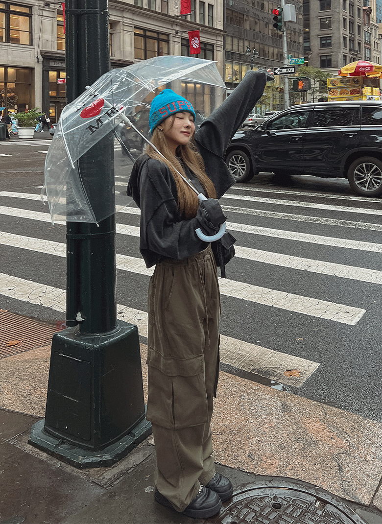 ULAN（ユレン）の「(UNISEX) ジャスティンカーゴワイドパンツ（パンツ）」