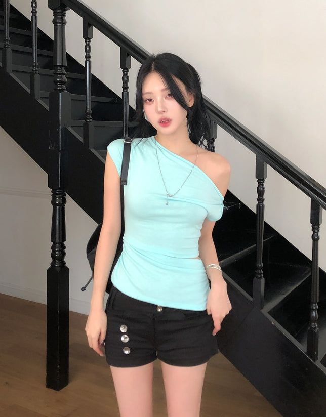 Dept Napoleon Button Shorts