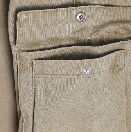 Theo Washed Double Pocket Cargo Pants