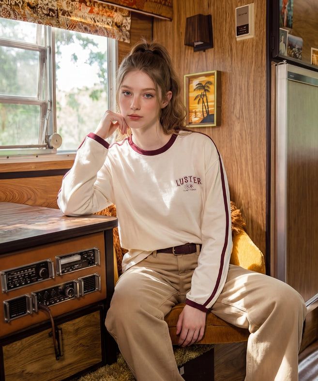26SS★ Luster Long Sleeve T-shirts
