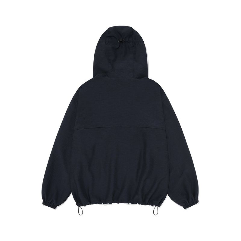 ストライプドウィンドブレーカー / Navy