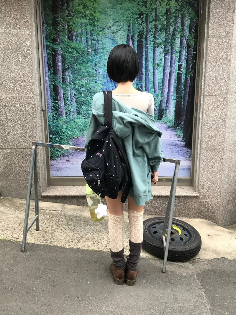 Haze Flower Hooded Zip-Up