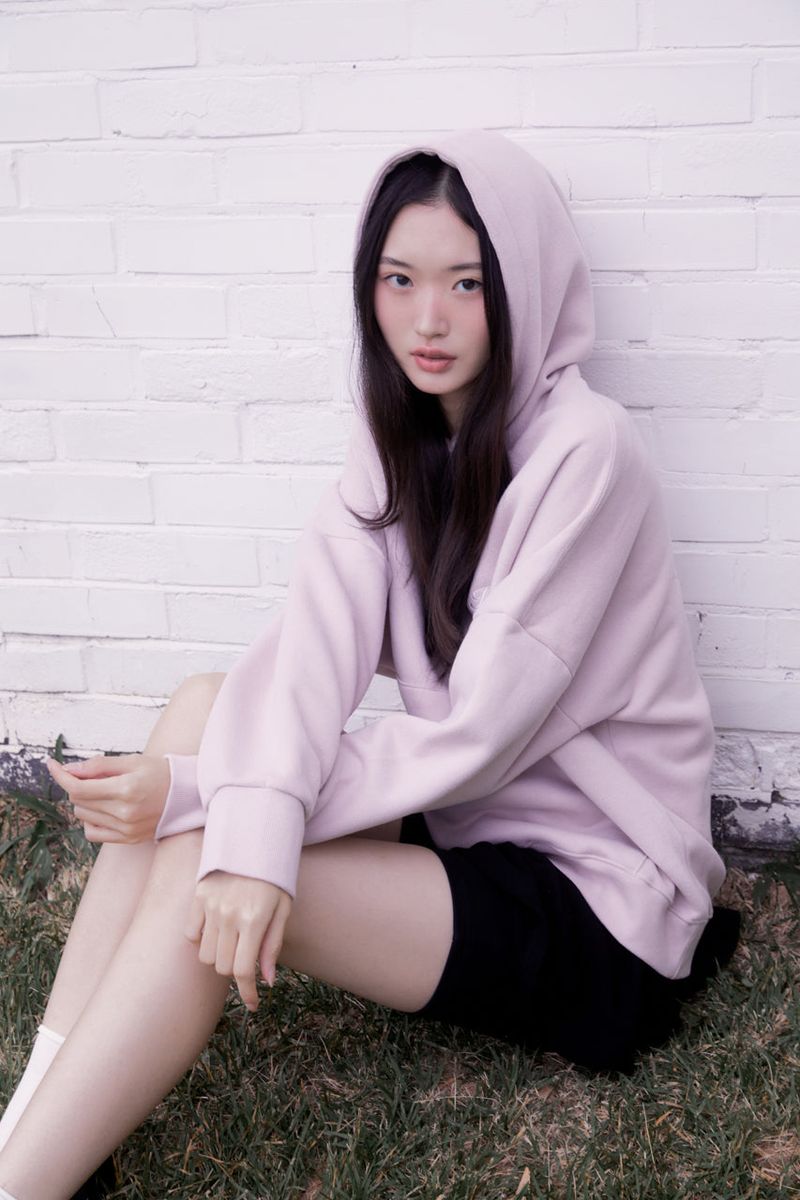 Innermuseum（インナーミュージアム）の「Winter rabbit hoodie (PINK)（Tops）」