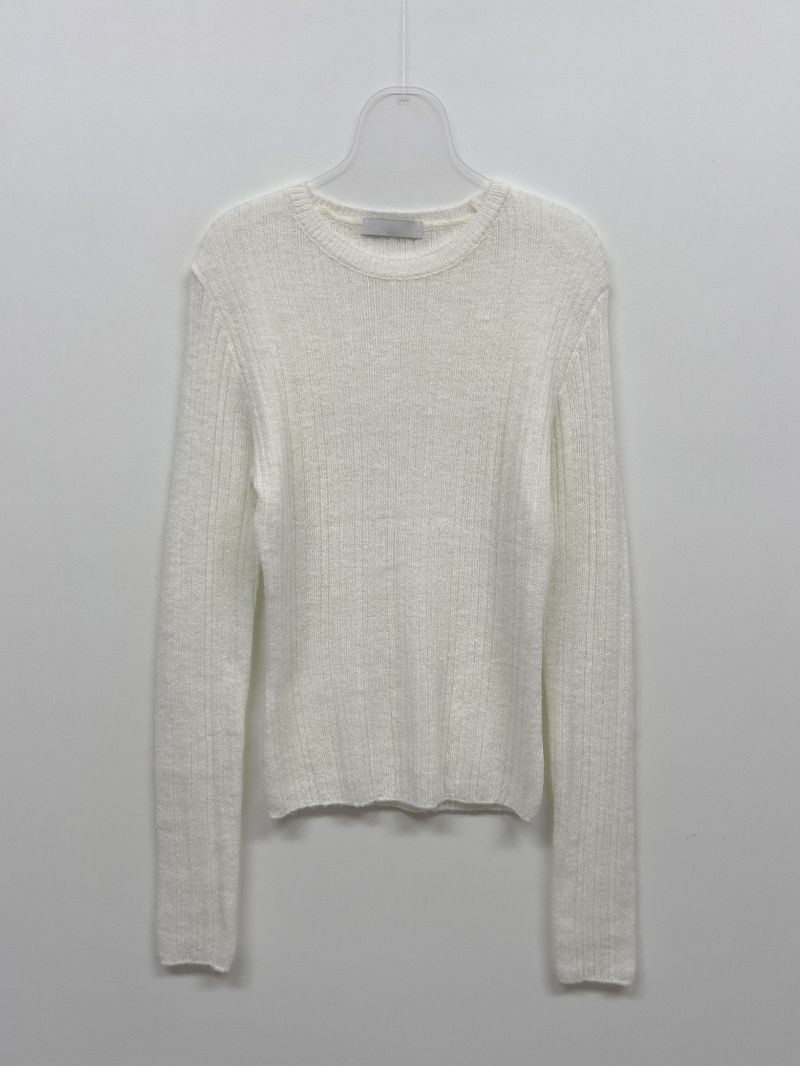 Mamonde Ribbed Knit T-shirt