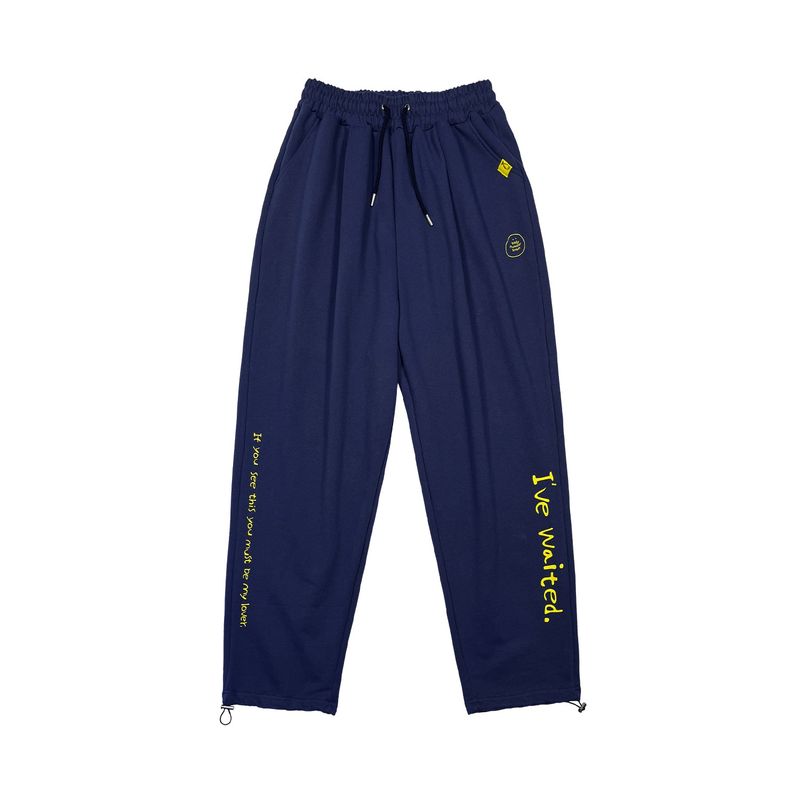 HOLY NUMBER 7（ホーリーナンバーセブン）の「HOLYNUMBER7 X CHOI BYUNGCHAN CHICK GRAPHICS TRAINING PANTS_NAVY（Pants）」