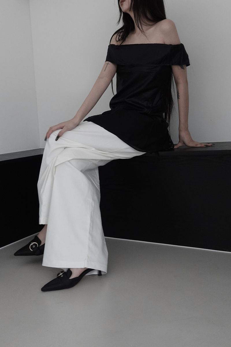 glow off shoulder top (2color)