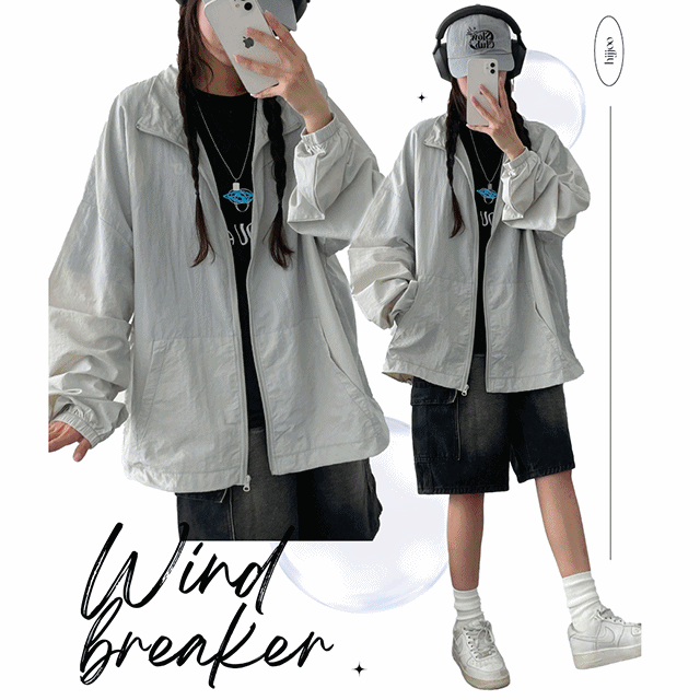 hijjoo（ハイチュー）の「Shand Summer Basrak High-neck Windbreaker Jumper（Jackets/Outerwear）」