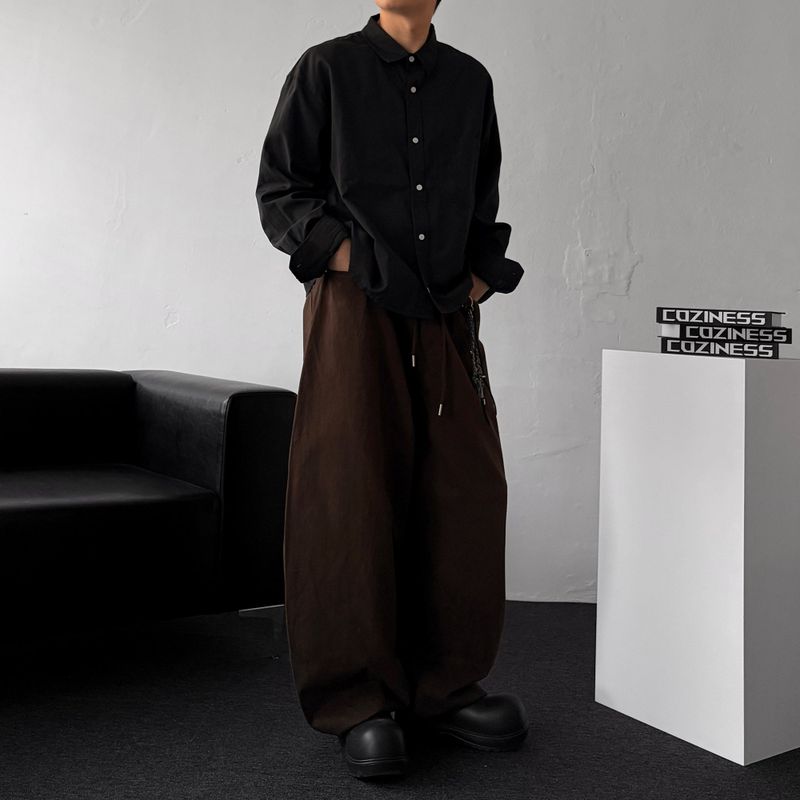 GT Curved Snap Balloon Pants (3 colors)
