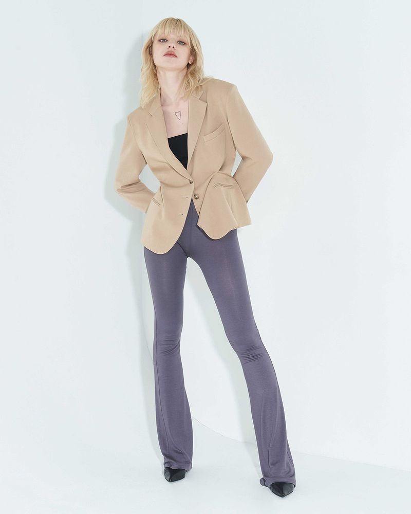 DOZI - Pinched Tailored Jacket _ Beige