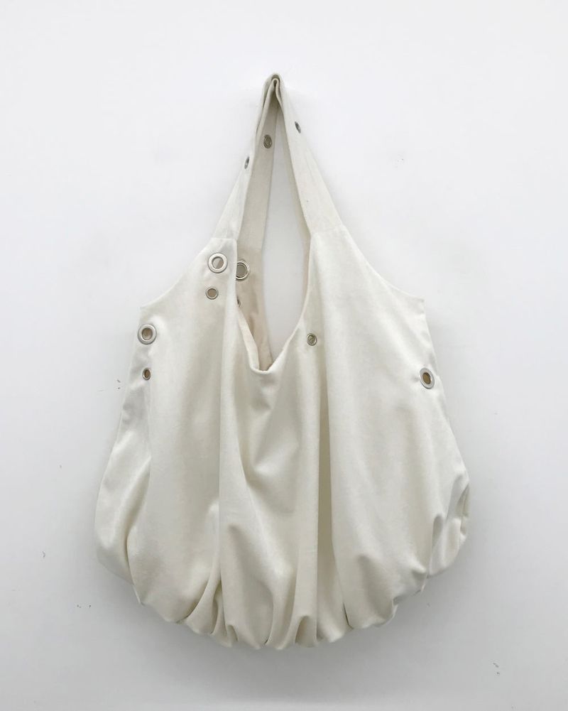 Leti Eyelet Shirring Bag (2color)