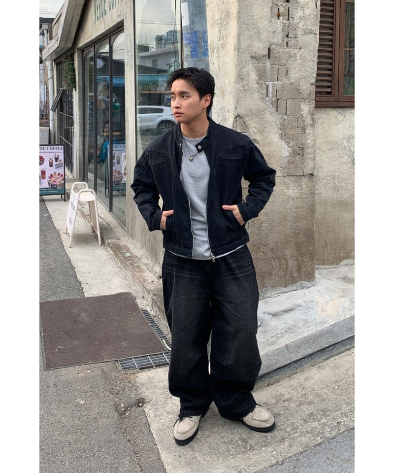 sobaq（ソバック）の「Crop Biker Washing Jacket（Jackets/Outerwear）」