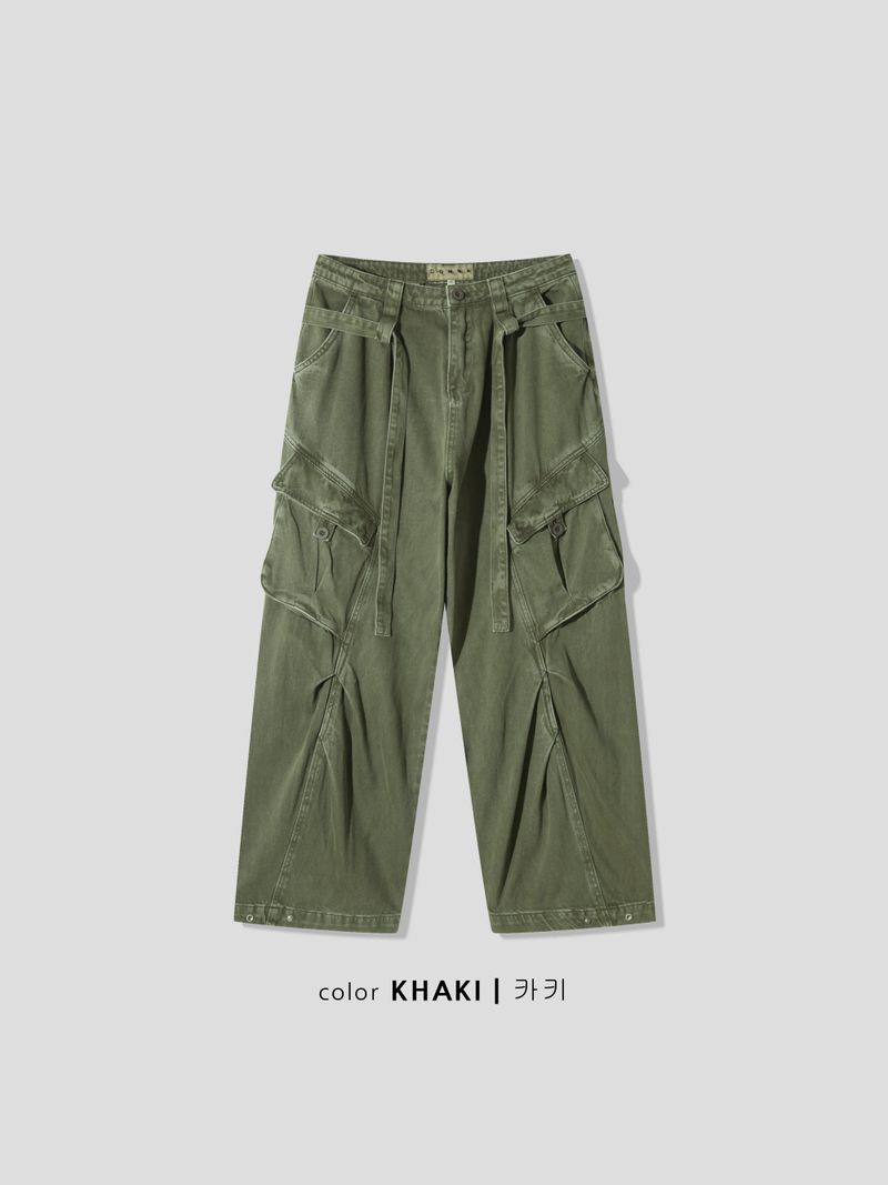 Layer Strap Cargo Pants