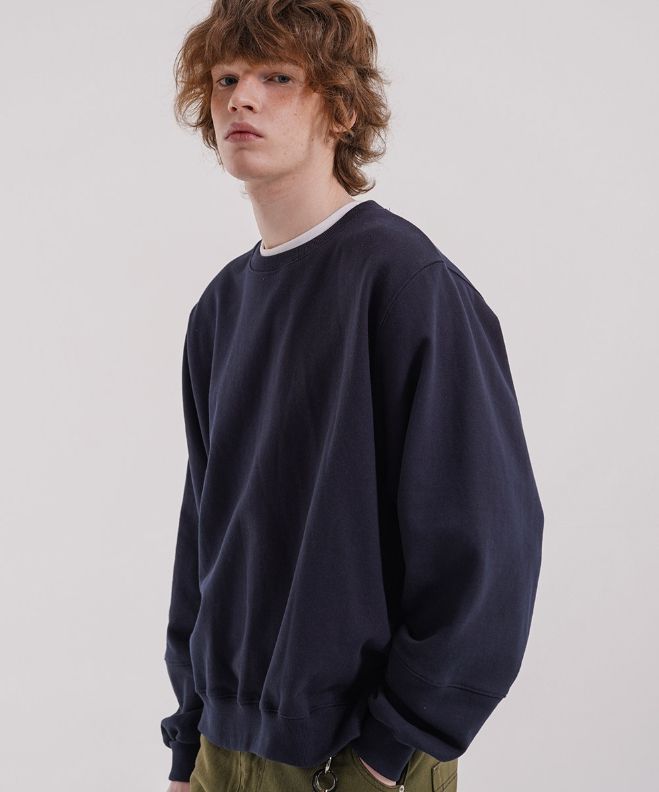 26FW★ Round Balloon Crop Sweatshirt