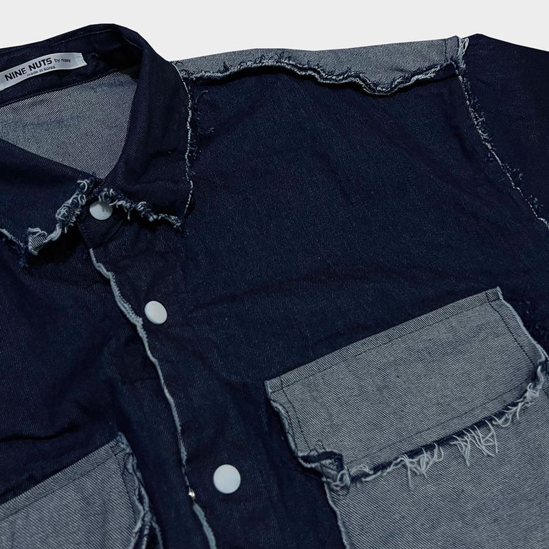 grunge denim shirt_blue