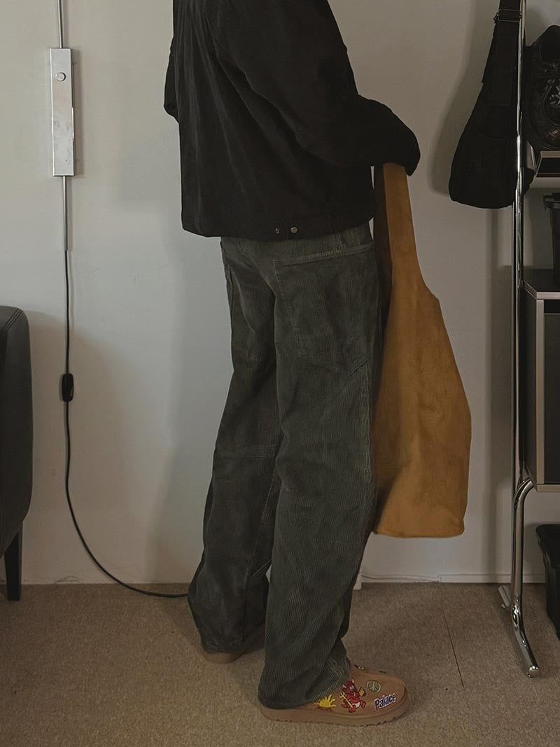 [Premium] Corduroy 3D Dyeing Pants (2color)