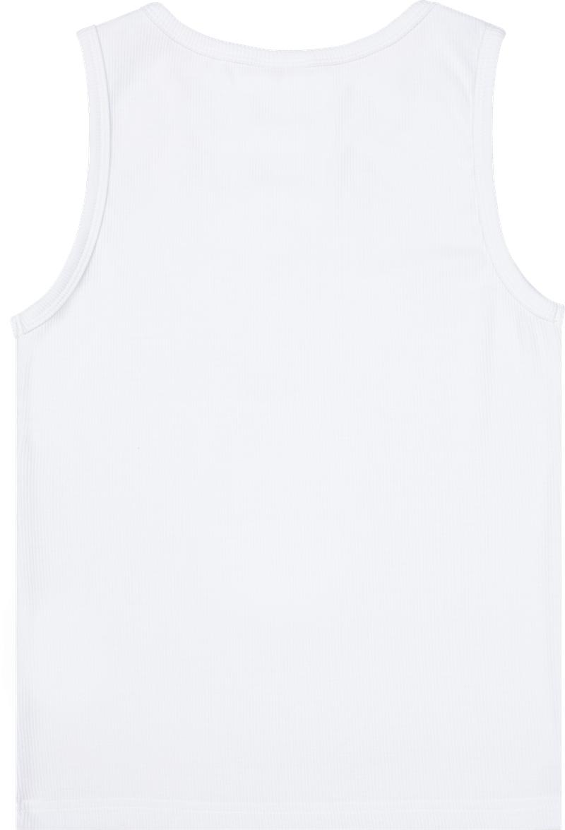 Horse sleeveless T (White)