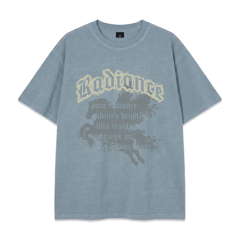radiance pigment-dyed short-sleeve t-shirt (3color)