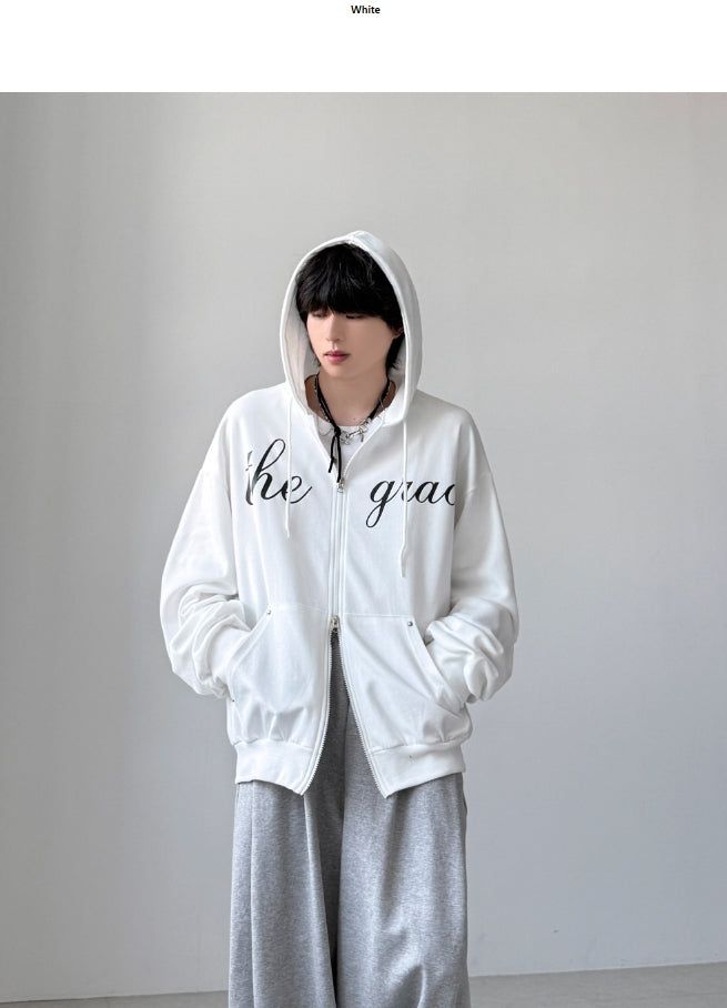 Java Stud Hood Zip-Up