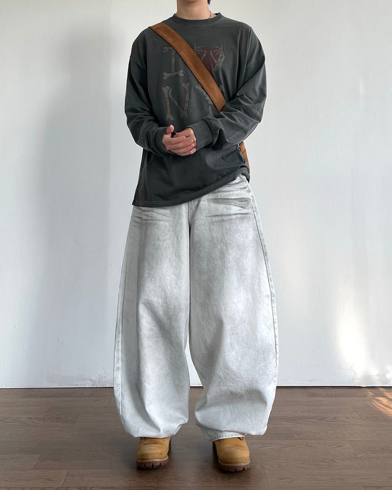 Link White Denim Pants