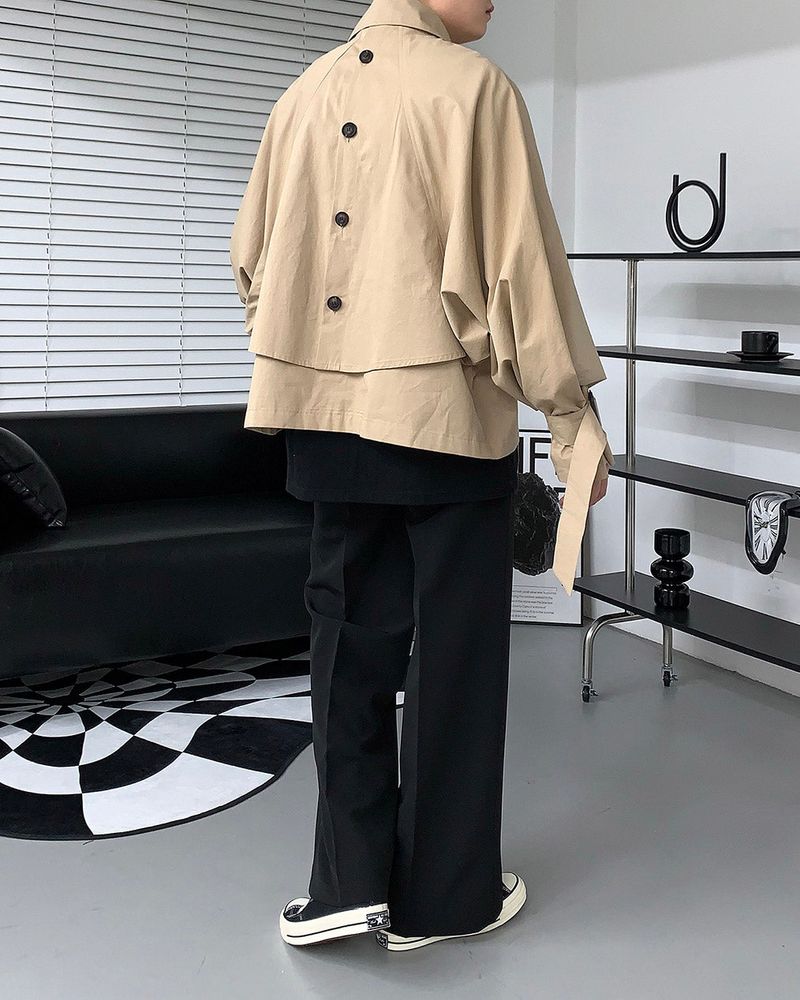 GM Balloon Short Trench Jacket (2 colors)