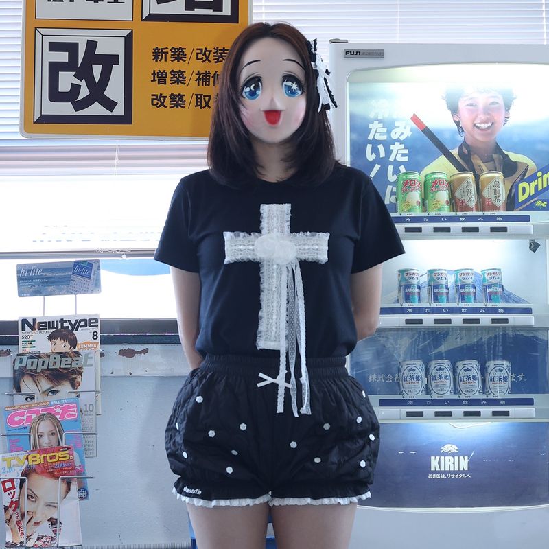レース パンプキン ショーツ - フラワー