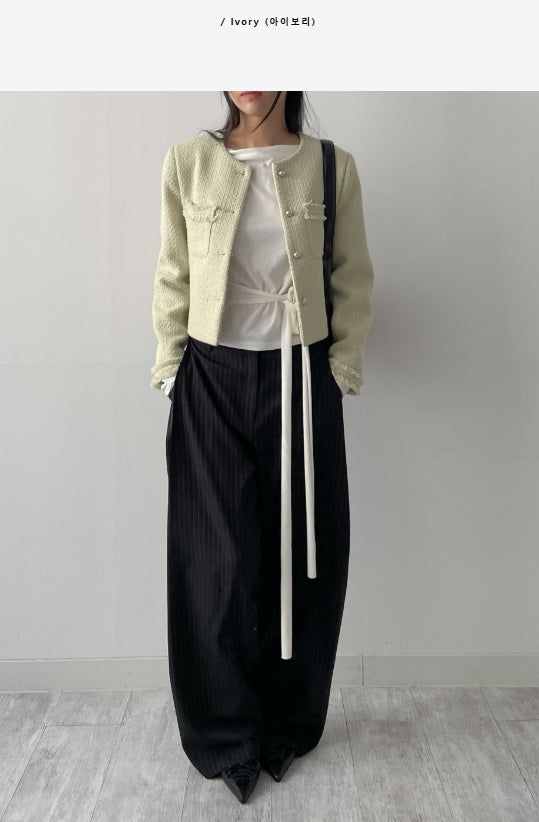 Boat Neck Shirring Wrap T-Shirt