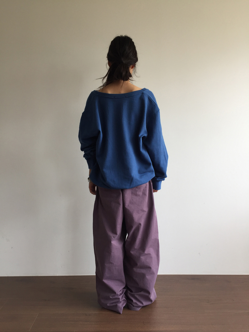 Lancol Deep V-Neck Sweatshirt (3color)