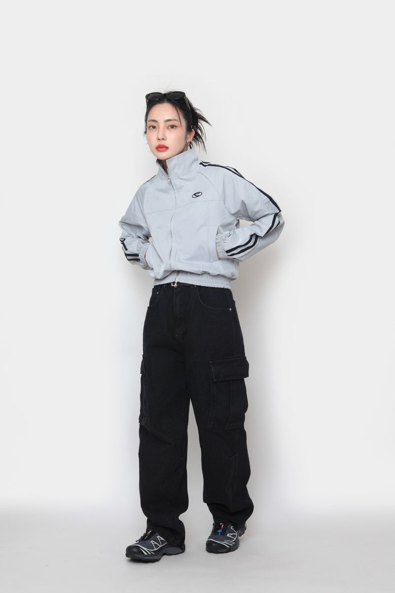 Scotch track zip-up
