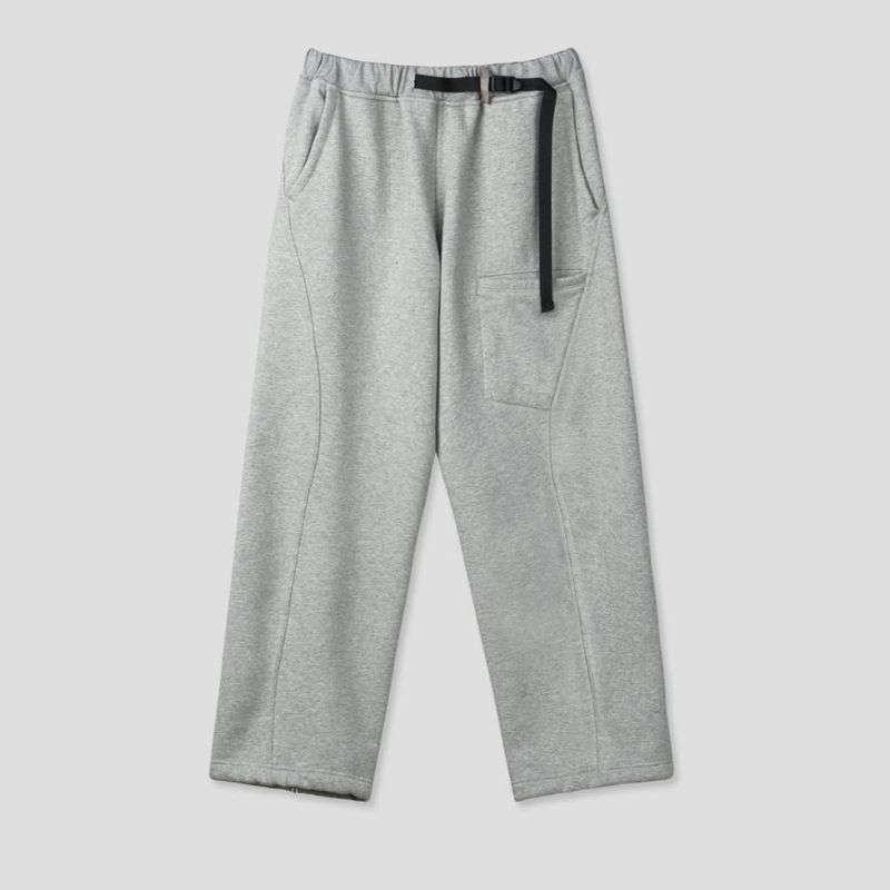 [Sweat ver.] Belt curve pants