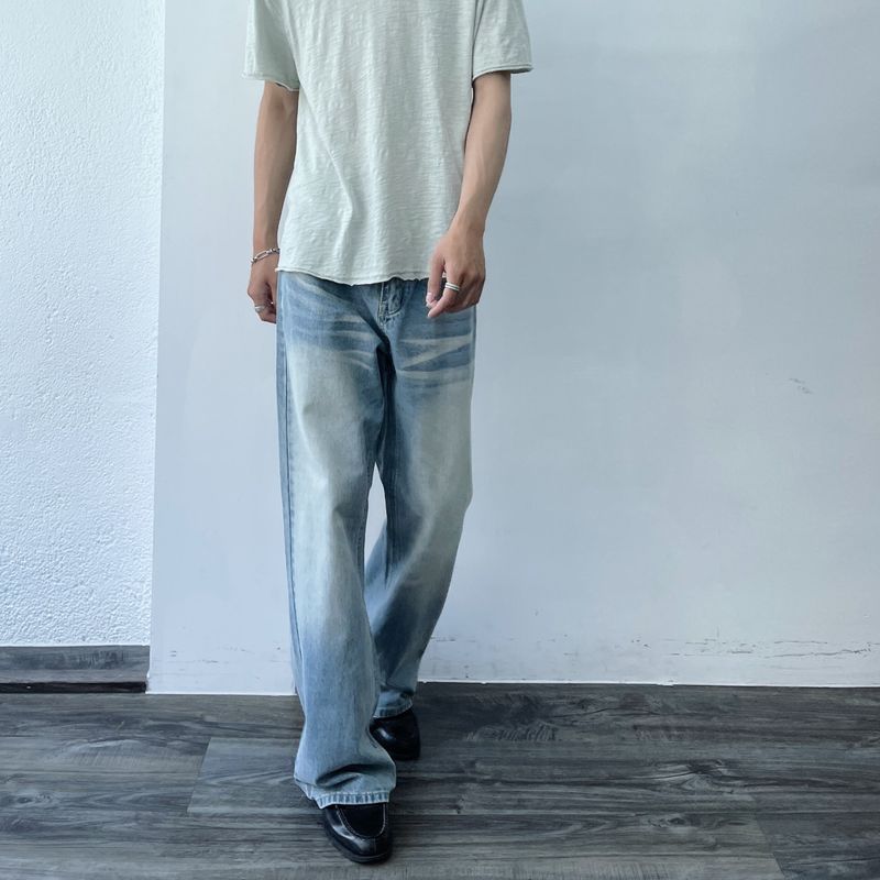Vintage Light Denim Pants