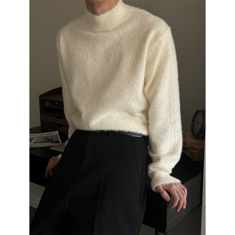  [F/W] Angora half pola knit(5color)
